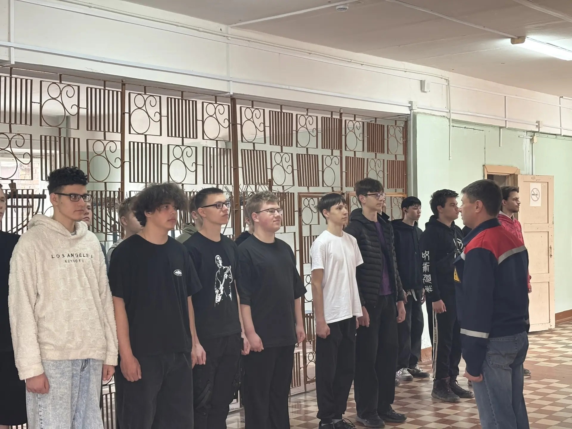 В Тейковском индустриальном колледже имени А. П. Буланова начались военные сборы для студентов первых курсов..