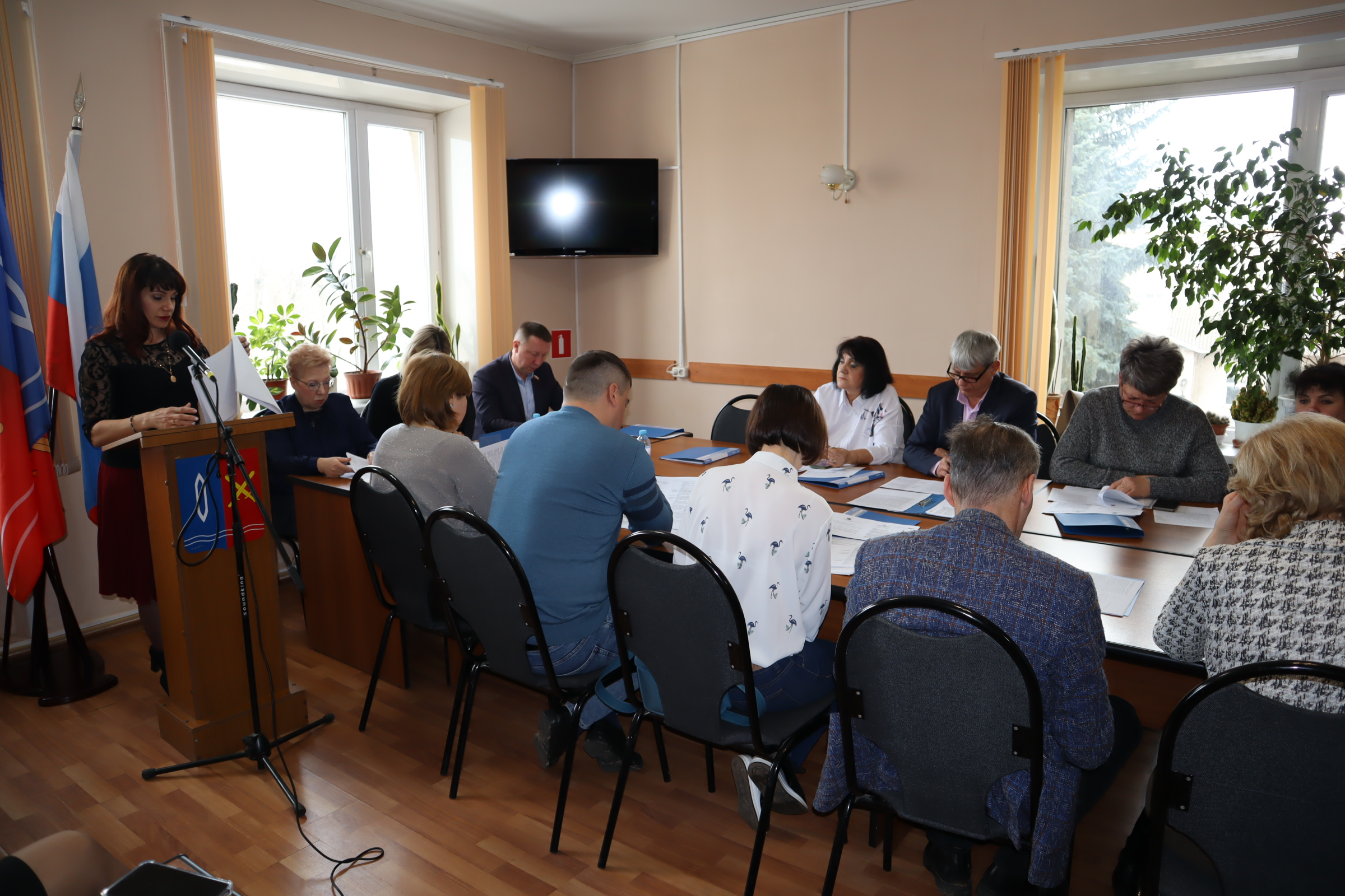 Сегодня состоялось очередное заседание городской Думы городского округа Тейково Ивановской области..