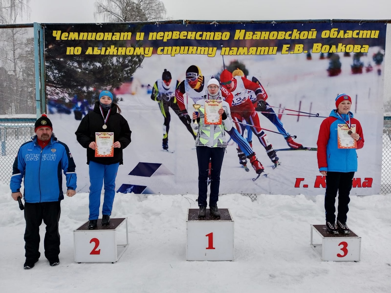 20 января в Кохме состоялись Чемпионат и Первенство Ивановской области по лыжному спринту памяти Е.В. Волкова..