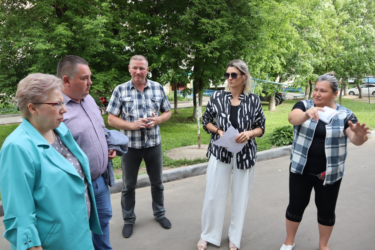 В Тейково продолжаются приемки благоустроенных пространств по программе &quot;Местные инициативы&quot;..