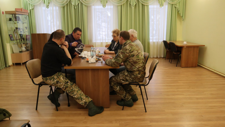 Встреча с тейковчанами, участниками специальной военной операции.. Встреча с тейковчанами, участниками специальной военной операции..