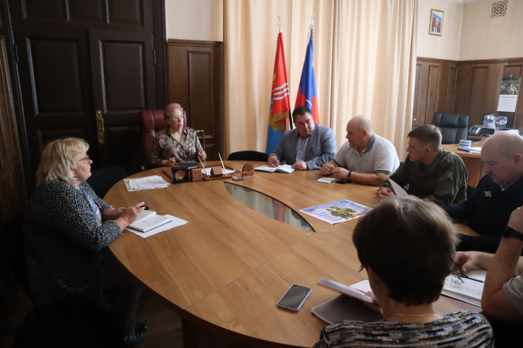 Состоялось очередное заседание городского штаба по отбору кандидатов на военную службу.. Состоялось очередное заседание городского штаба по отбору кандидатов на военную службу..