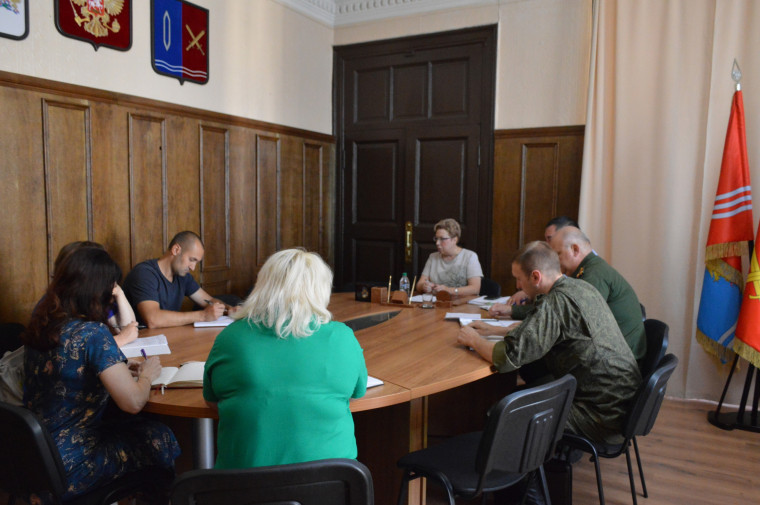 Глава городского округа Тейково Семенова С.А. провела заседание Штаба по отбору граждан на военную службу по контракту.. Глава городского округа Тейково Семенова С.А. провела заседание Штаба по отбору граждан на военную службу по контракту..