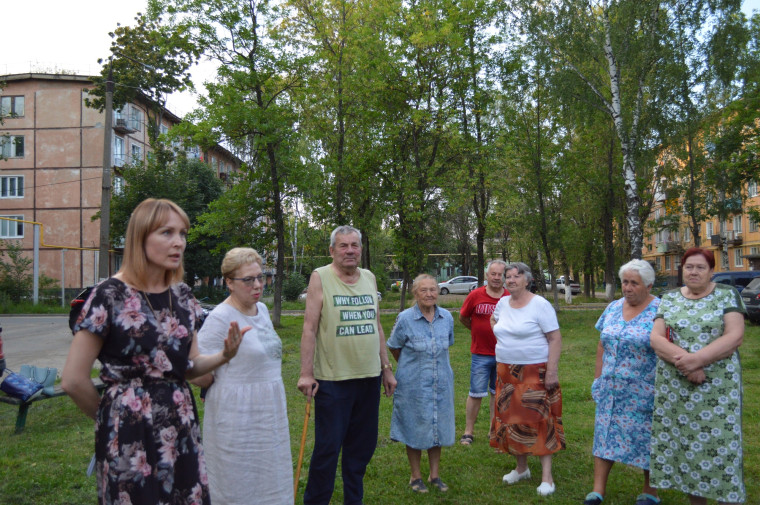 Состоялась встреча с жителями близлежащих домов ул. Молодежная.. Состоялась встреча с жителями близлежащих домов ул. Молодежная..